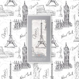 London, Paris, New York Bamboo Swaddle-4