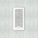 Sage Green Stripe Bamboo Swaddle-1