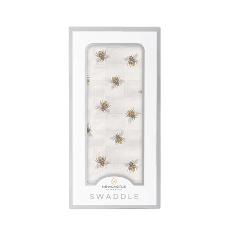 Honey Bee Bamboo Swaddle-0
