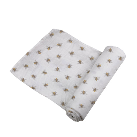 Honey Bee Bamboo Swaddle-3