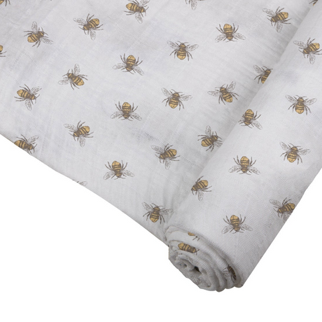 Honey Bee Bamboo Swaddle - Sumiye Co