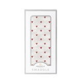 Two Hearts Bamboo Swaddle-0
