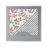 Dahlia Floral and Finley Stripe Bamboo Muslin Newcastle Blanket-0