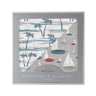 Ocean Palm Trees and Marina Sailboats Bamboo Newcastle Blanket-0