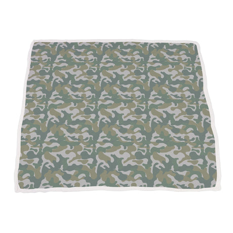 Gone Fishing and Hunter's Camo Bamboo Newcastle Throw Blanket-2