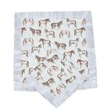 Wild Horse Bamboo Muslin Security Baby Blankie-2