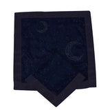Midnight Moon Bamboo Muslin Security Baby Blankie-1