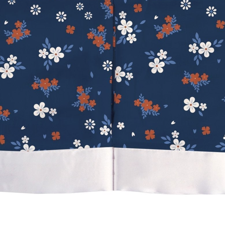Manta de seguridad, paquete de 2 | Tejido de bambú - Serenity Floral