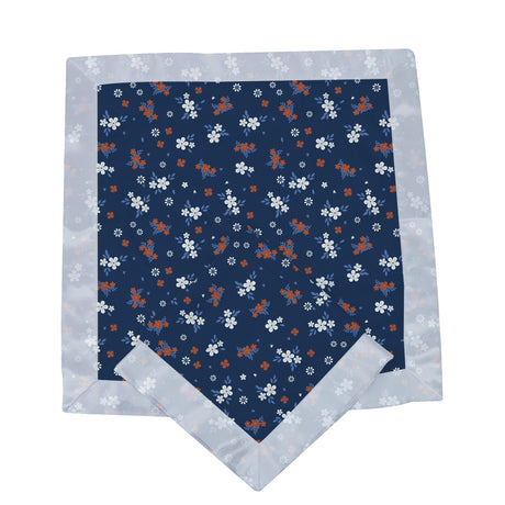 Serenity Floral Bamboo Muslin Security Baby Blankie-1