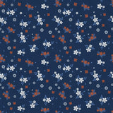 Serenity Floral Bamboo Muslin Security Baby Blankie-2