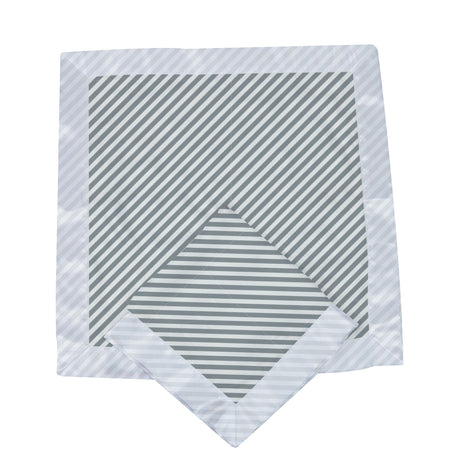 Finley Stripe Bamboo Muslin Security Baby Blankie-1