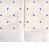 Manta de seguridad, paquete de 2, tela de bambú, color Periwinkle Diamond