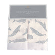 Blue Shadow Whales Bamboo Newcastle Blankie-0