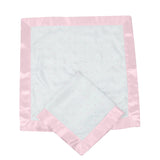 Pink Polka Dot Bamboo Newcastle Blankie-2