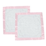 Pink Polka Dot Bamboo Newcastle Blankie-1