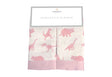 Pink Dinosaurs Bamboo Newcastle Blankie-0