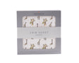 Hungry Giraffe Bamboo Muslin Crib Sheet-0