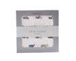 Vintage Motorcycles Bamboo Muslin Crib Sheet-0