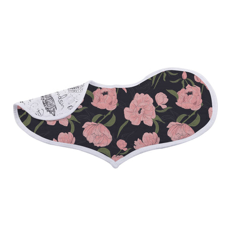 Heart Bib 2PK | Bamboo Muslin - London, Paris, New York -4