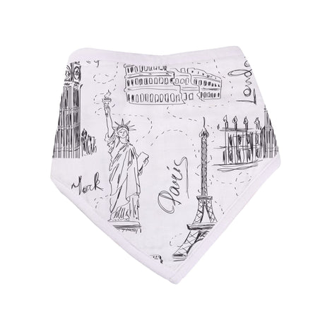 Bandana Bib 3PK | London, Paris, New York -2