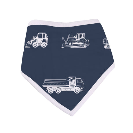 Bandana Bibs 3PK | Things That Go - Bamboo Muslin-2