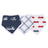 Bandana Bibs 3PK | Things That Go - Bamboo Muslin-1