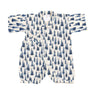 Indigo Forest Bamboo Newcastle Mini Kimono Jumpsuit-0