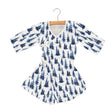 Indigo Forest Bamboo Newcastle Mini Robe-0
