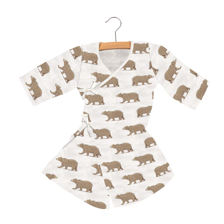 Goodnight Bear Bamboo Newcastle Mini Robe-0