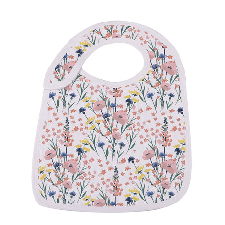 Snap Bibs 3PK | Wildflowers - Bamboo Muslin-4