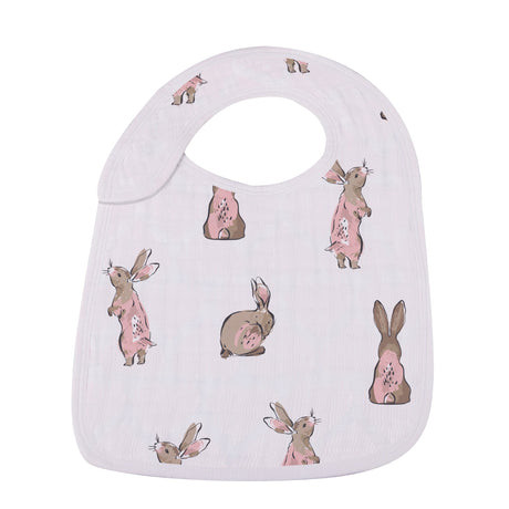 Snap Bibs 3PK | Wildflowers - Bamboo Muslin-3