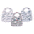 Snap Bibs 3PK | Ocean Tides - Bamboo Muslin-1