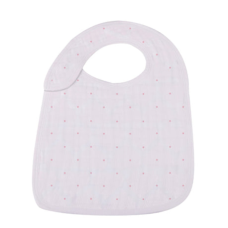Pretty In Pink Bamboo Snap Bibs 3PK-3