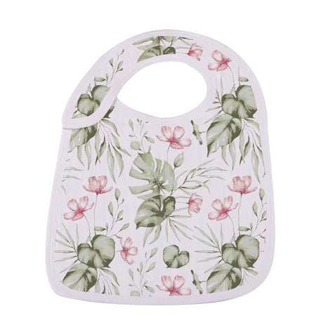 Tropical Paradise Bamboo Snap Bibs 3PK-4