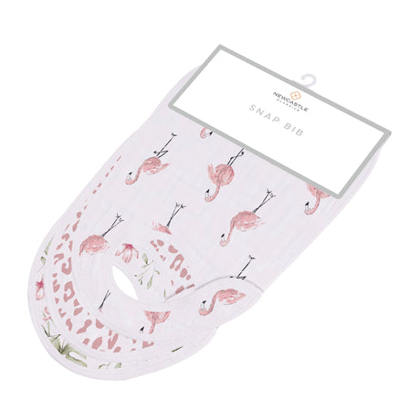 Tropical Paradise Bamboo Snap Bibs 3PK-0