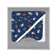 Serenity Floral Bamboo Hooded Towel and Washcloth Set-0