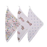 Wildflowers Bamboo Washcloth Set 3 Pack-2