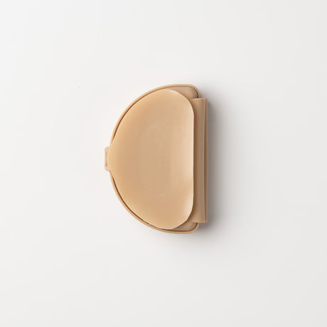 Silifold: Compact Children's Portable Plate - Almond Butter - Sumiye Co