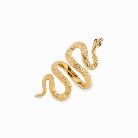 Snake Wrap Ring by Awe Inspired