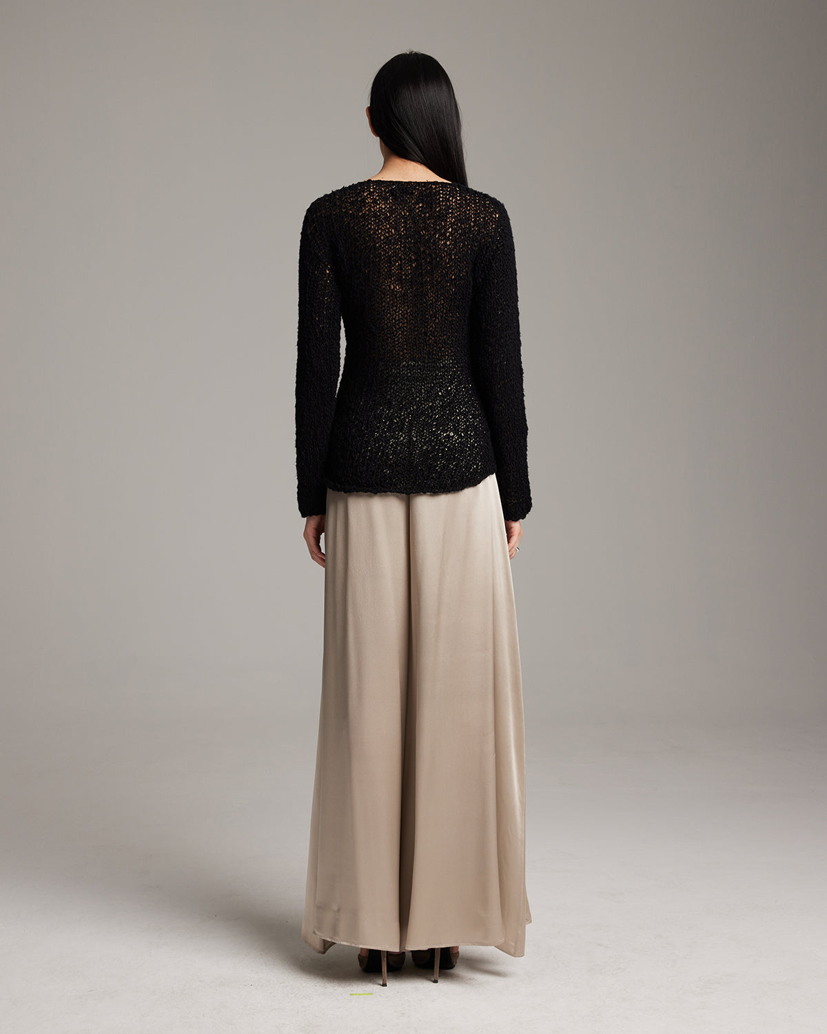 Silk Palazzo Pants - Sumiye Co