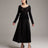 Flammé Loose Knit Long Sweater - Sumiye Co