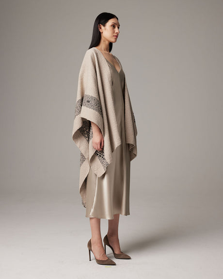 Long Estrella Duster in Textured Cotton - Sumiye Co