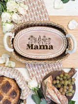 Bread Warmer & Basket - Mom Oval-2