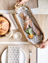 Savar Bread Basket with Natural Handle-1