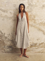 Sahara Sun Maxi Dress - Baby Blue - Sumiye Co