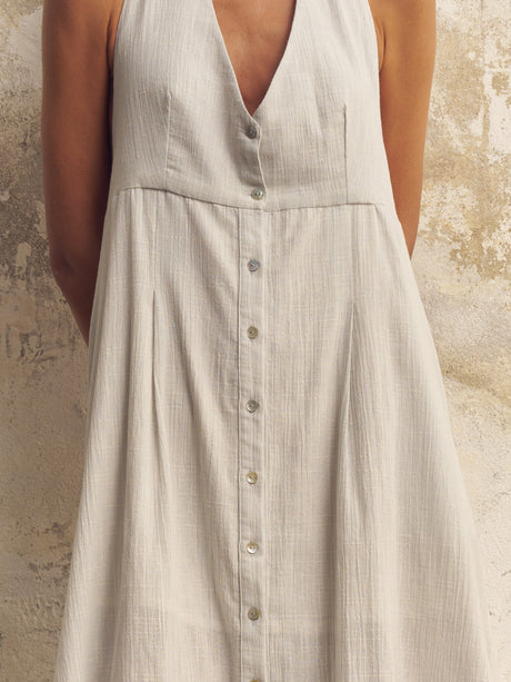 Sahara Sun Maxi Dress - Baby Blue - Sumiye Co