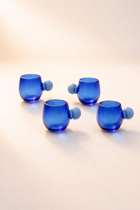 Salinas Cup (Set of 4) - Blue - Sumiye Co