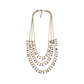 Necklace | Layered Mulberry Artisan Kantha Jewelry