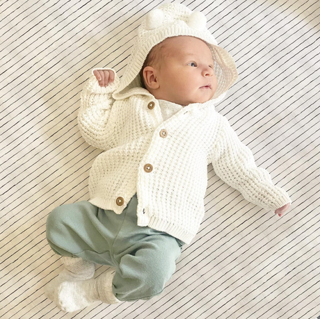 Crib Sheet | Bamboo Muslin - Pencil Stripe - Sumiye Co