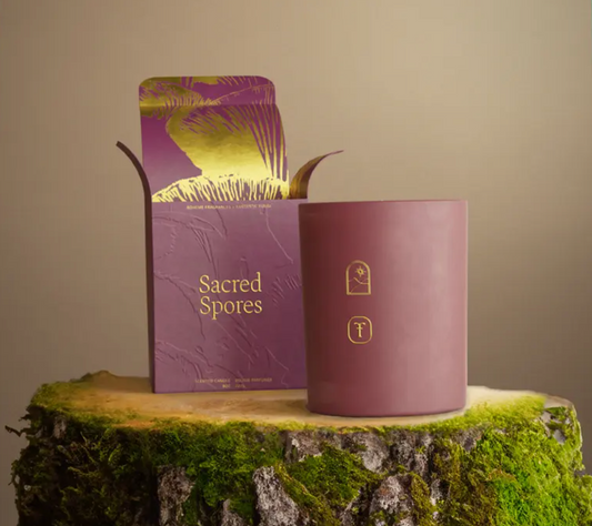 Sacred Spores Scented Candle by Boheme Fragrances - Sumiye Co